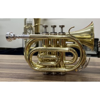 Trompete Pocket Dasons Laqueado Si Bemol